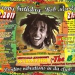 THE    “Happy birthday, Bob Marley!”